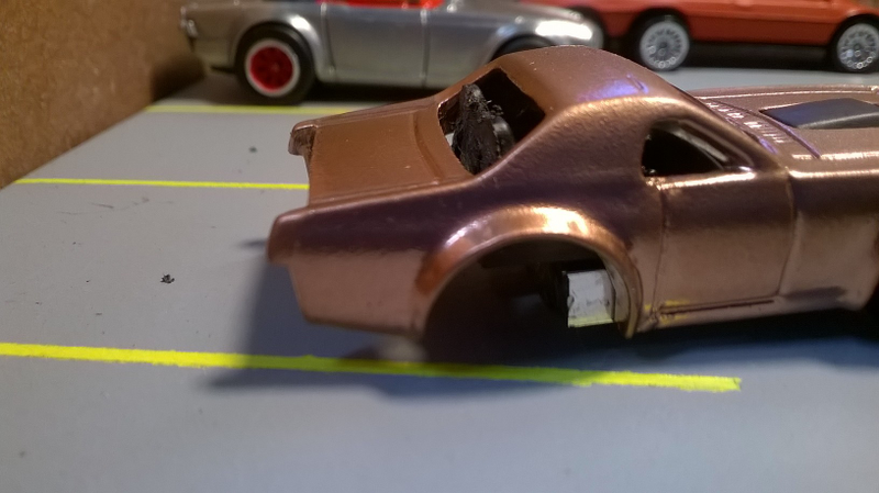 That roof seam was completely gone before the copper